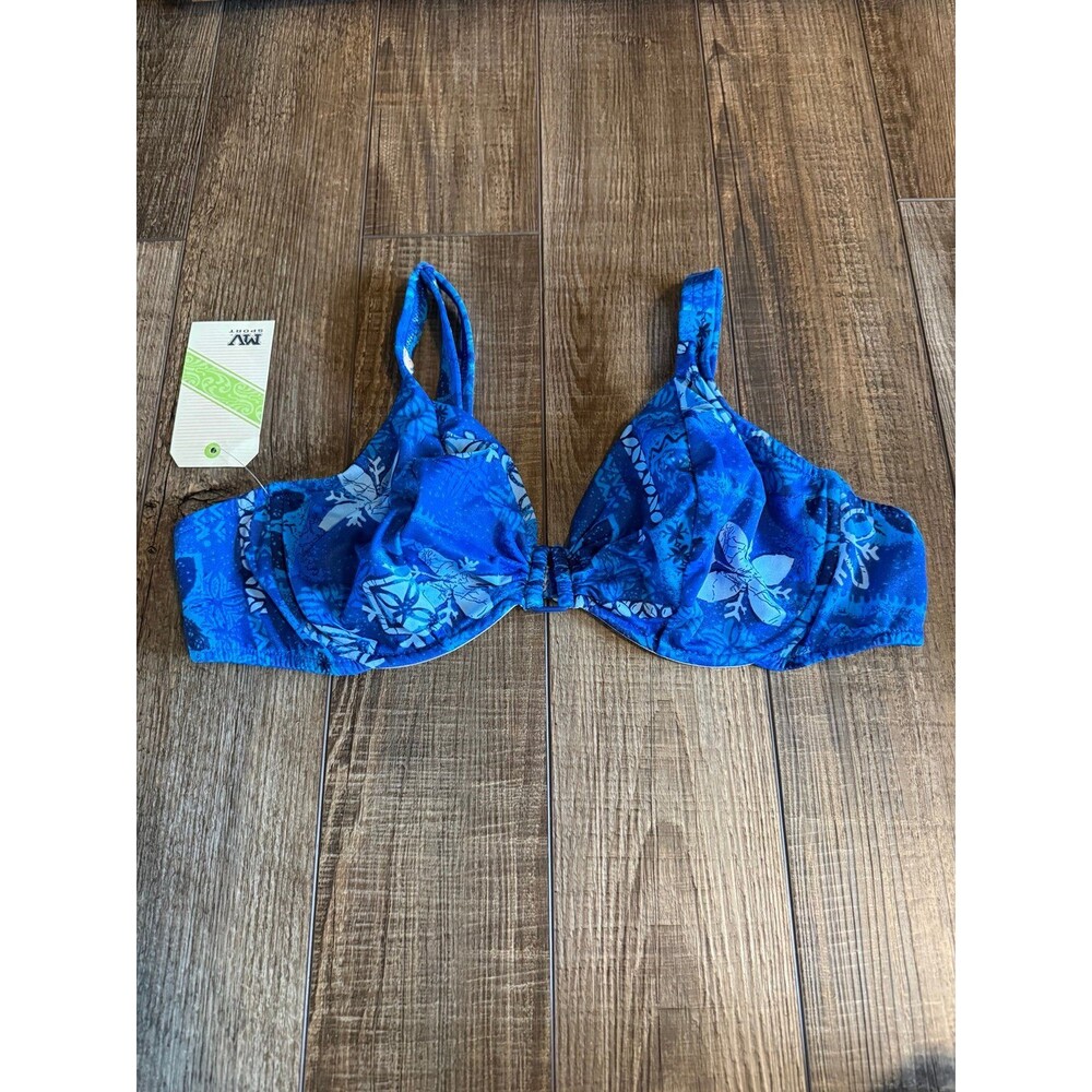 MV Sport Underwire Bikini Top Sz. 42E NWT